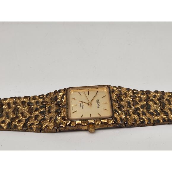 Dufonte Lucien Piccard Watch Womens Nugget Watch Gold Tone 26mm Case Classic main image 8